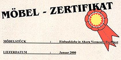 Zertifikat